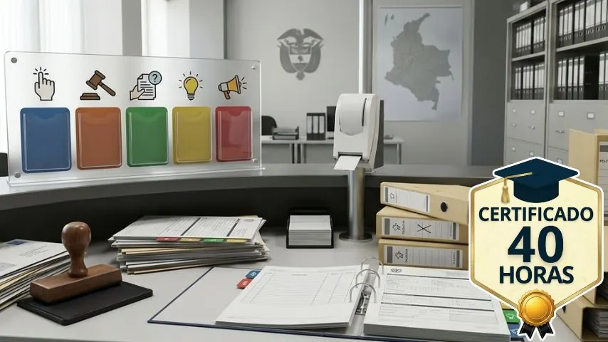 Fundamentos de Derecho Administrativo y Gestión de PQRSD